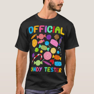 Snoep Tester Lollipop Sweets Halloween Kinder T-shirt
