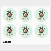 Snoep Treasure Ronde Sticker (Vel)
