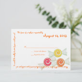 Snoep Treasures Message Text Response Kaart (Staand voorkant)