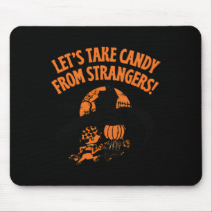 Snoep uit Strangers Funny Halloween 2 Muismat