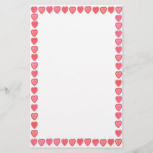 Snoep Valentijn Harten Briefpapier