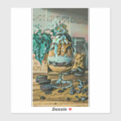 Snoep van de chocolade-ijswinkel sticker (Vel)