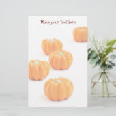 Snoep van de pompoen briefpapier (Staand voorkant)