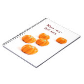 Snoep van de pompoen notitieboek (Linkerzijde)