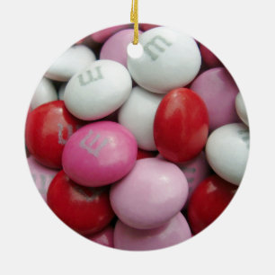 Snoep van valentijns keramisch ornament