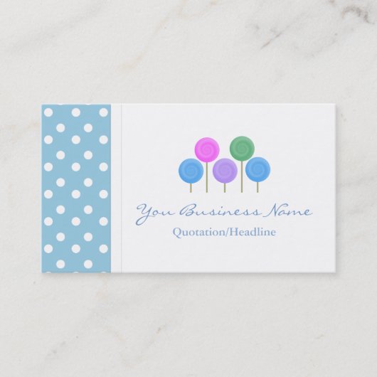 Snoep Visitekaartje (Voorkant)