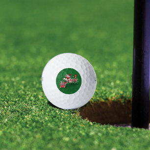 Snoep voor de kerstman met peppermint Golfballen