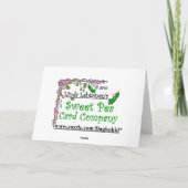 SNOEP VOOR MIJN LIEVE HALLOWEEN KAART (Achterkant)