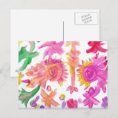 Snoep Waters Autism Artist Briefkaart (Voorkant / Achterkant)