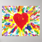 Snoep Waters Autism Artist Painting Poster (Voorkant)
