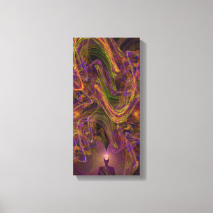 Snoep Waters Autism Artist Stretched Canvas Afdruk