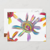 Snoep Waters Autisme Artist Briefkaart (Voorkant / Achterkant)