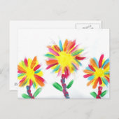 Snoep Waters Autisme Artist Briefkaart (Voorkant / Achterkant)