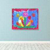 Snoep Waters Autisme Artist Canvas Afdruk (Insitu (Houten vloer))