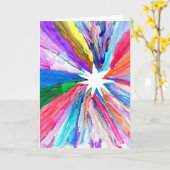 Snoep Waters Autisme Artist Kaart (Gele Bloem)