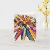 Snoep Waters Autisme Artist Kaart (Gele Bloem)