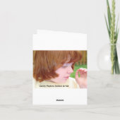 Snoep Waters Autisme Artist Kaart (Achterkant)