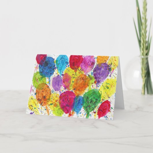 Snoep Waters Autisme Artist Kaart (Voorkant)