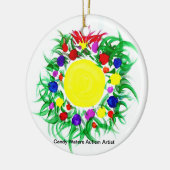 Snoep Waters Autisme Artist Keramisch Ornament (Links)