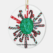 Snoep Waters Autisme Artist Keramisch Ornament (Links)