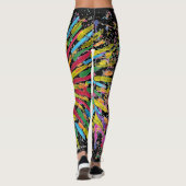 Snoep Waters Autisme Artist Leggings (Achterkant)