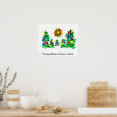 Snoep Waters Autisme Artist Poster (Keuken)