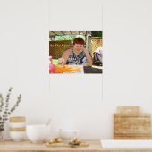 Snoep Waters Autisme Artist Poster (Keuken)