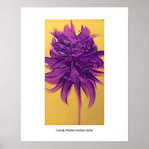 Snoep Waters Autisme Artist Poster