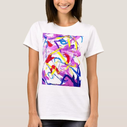 Snoep Waters Autisme Artist T-shirt (Voorkant)