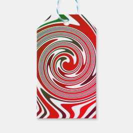 snoep werveling kerst cadeaulabel