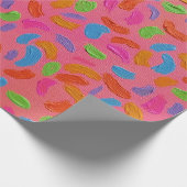 Snoep Winkel Roze Cadeaupapier (Hoek)