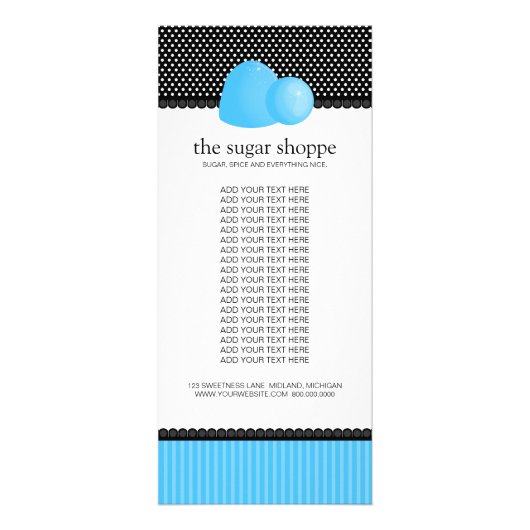 Snoep Winkelproduct Kaarten (Voorkant)