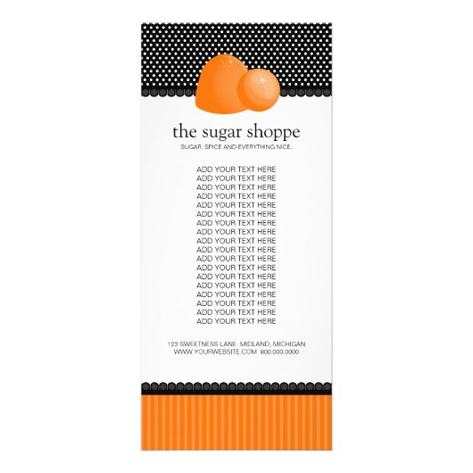 Snoep Winkelproduct Kaarten (Voorkant)