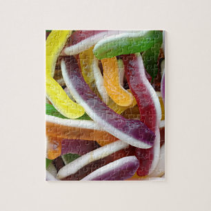 Snoep Worms Legpuzzel