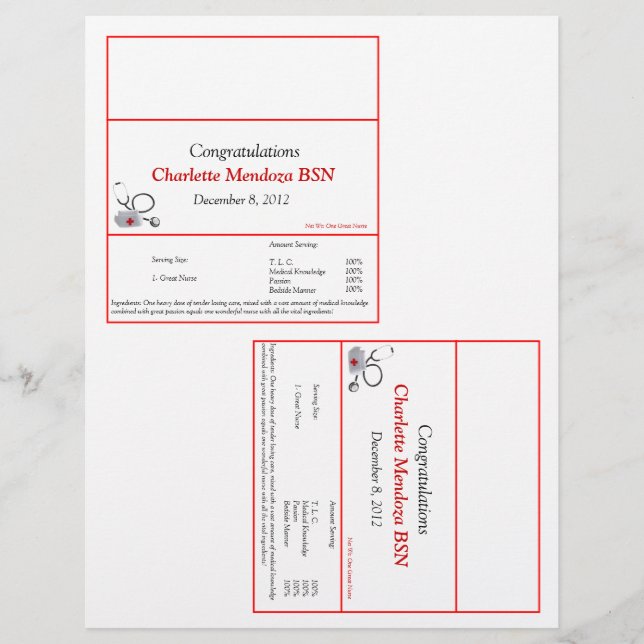 Snoep wrapper- zurgen (Voorkant)