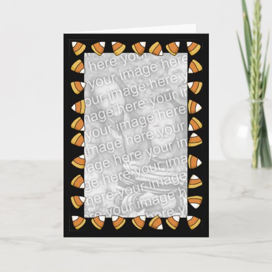 snoepgoed kaart (Voorkant)