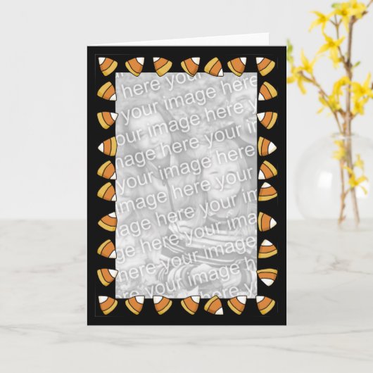 snoepgoed kaart (Gele Bloem)