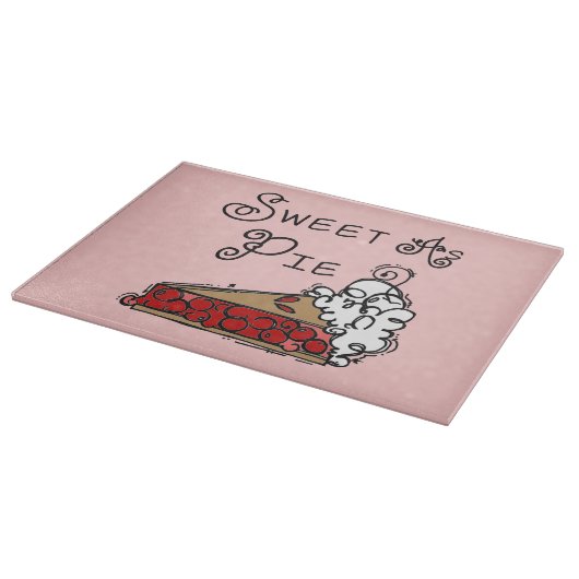 Snoepje als Pastei Snijplank (Hoek)