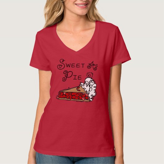 Snoepje als Pastei T-shirt (Voorkant)