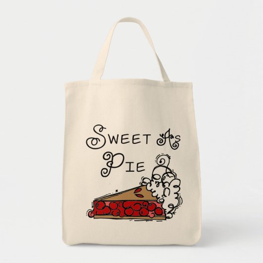Snoepje als Pastei Tote Bag (Voorkant)