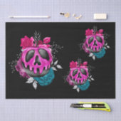 Snoepjes appel met bloemen ontkoppeld tissuepapier (Craft)