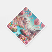 Snoepjes ballonnen servet (Hoek)