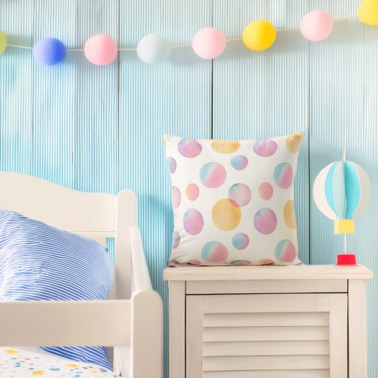 Snoepjes bubbels Sierkussen