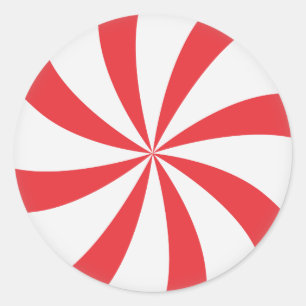 Snoepjes envelopsluiting ronde sticker