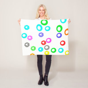 Snoepjes Fleece Deken