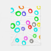 Snoepjes Fleece Deken (Voorkant)