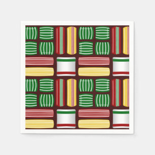  Snoepjes kerstcocktail Napkins Servetten