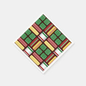  Snoepjes kerstcocktail Napkins Servetten (Hoek)