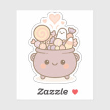 Snoepjes ketel met Schattigee glimlach