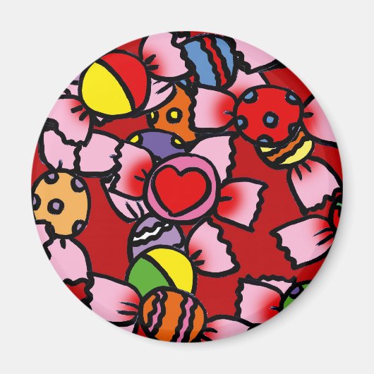 Snoepjes magneet (Voorkant)